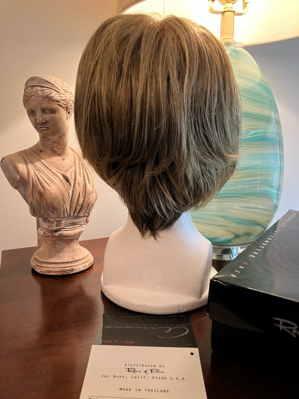Emily Wig in Harvest Gold by Rene of Paris Amore Collection - Picture 5 of 9